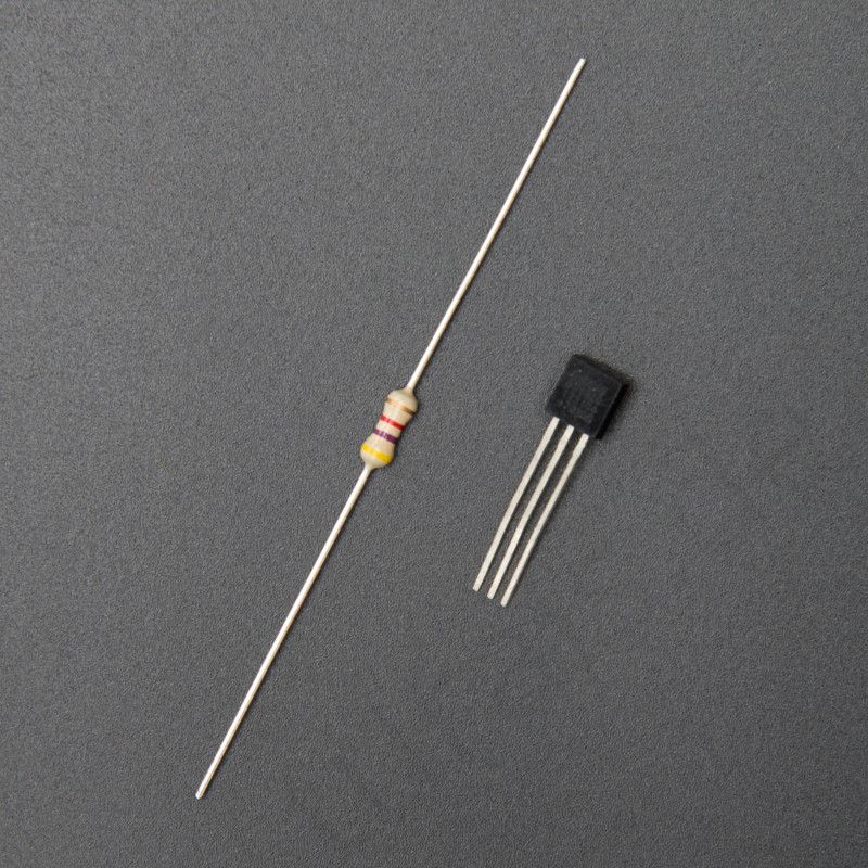 Arduino mit einem DS18B20 Temperatur Sensor